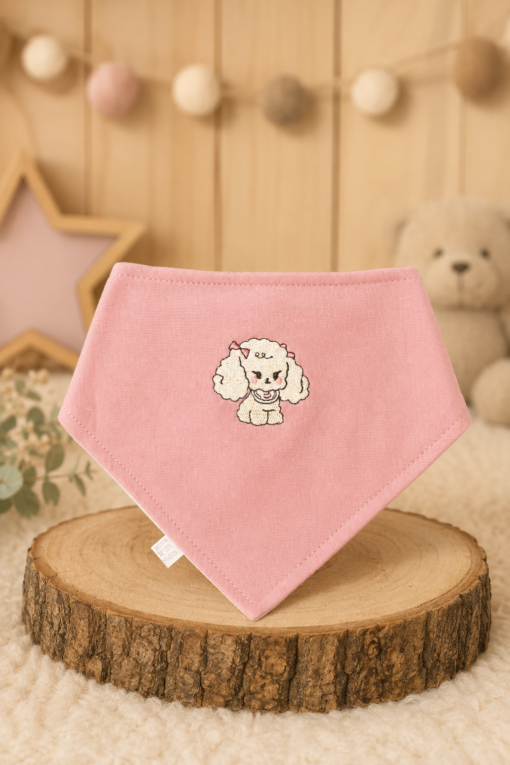 Bandana Bordada Poodle