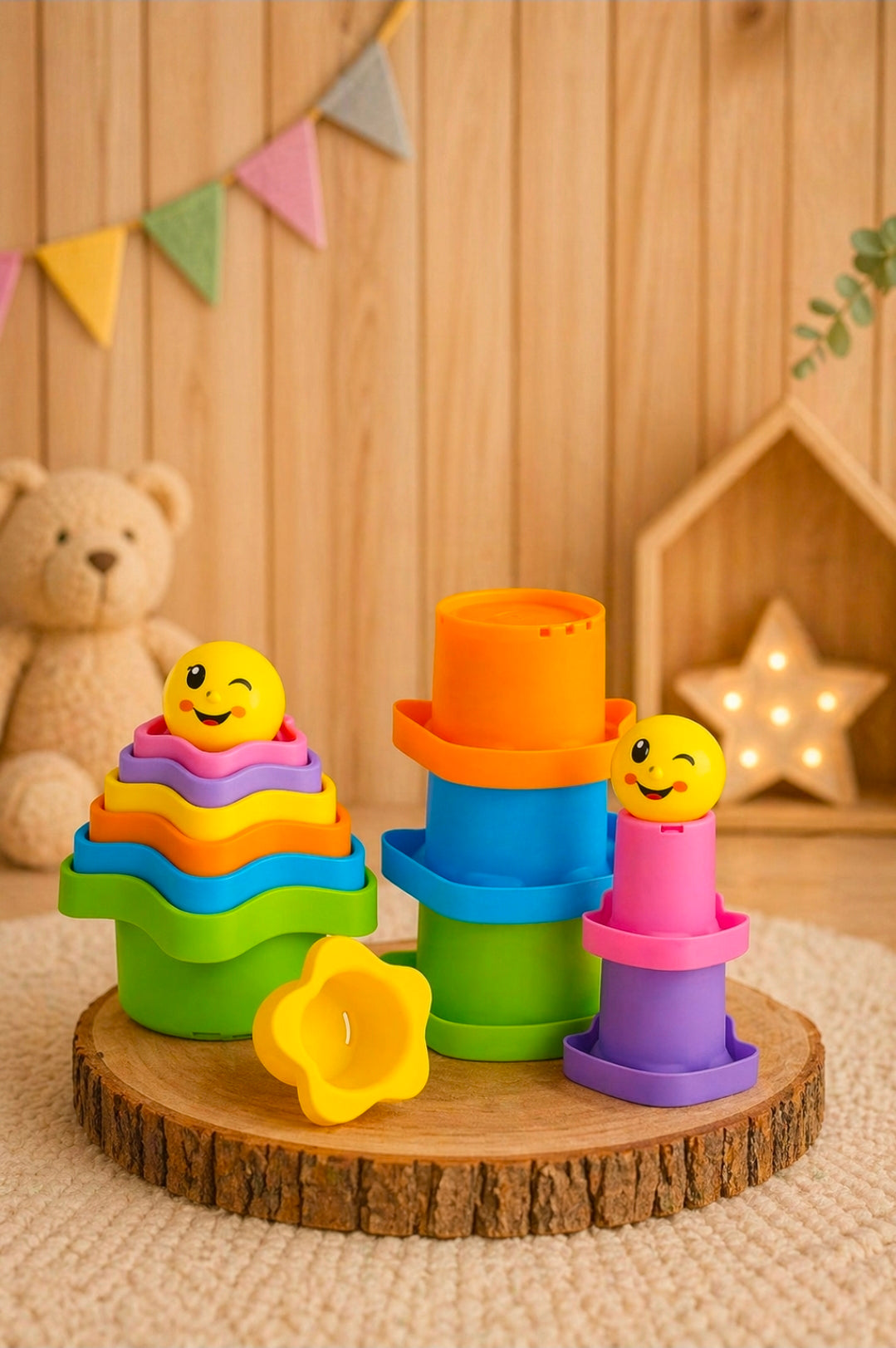 Torre de Vasos Apilables