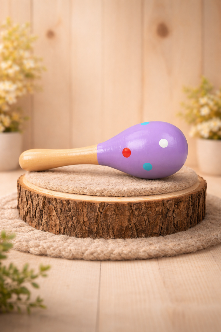 Mini Maraca de Madera