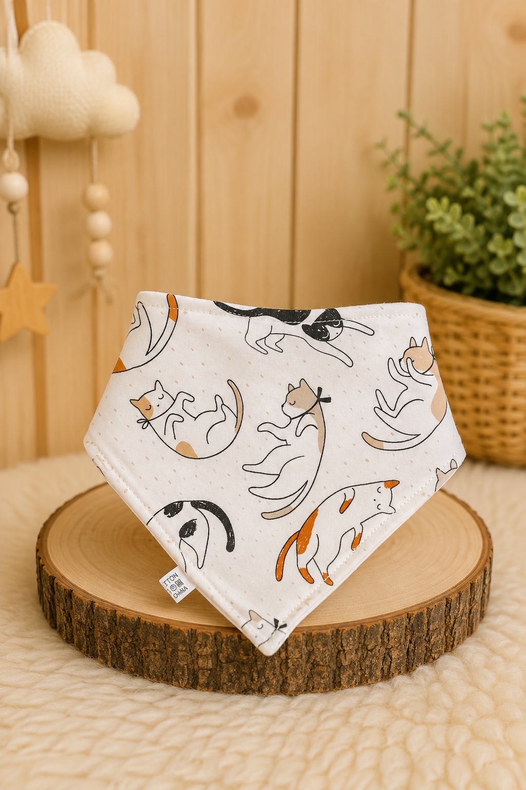 Bandana Estampada Gatitos