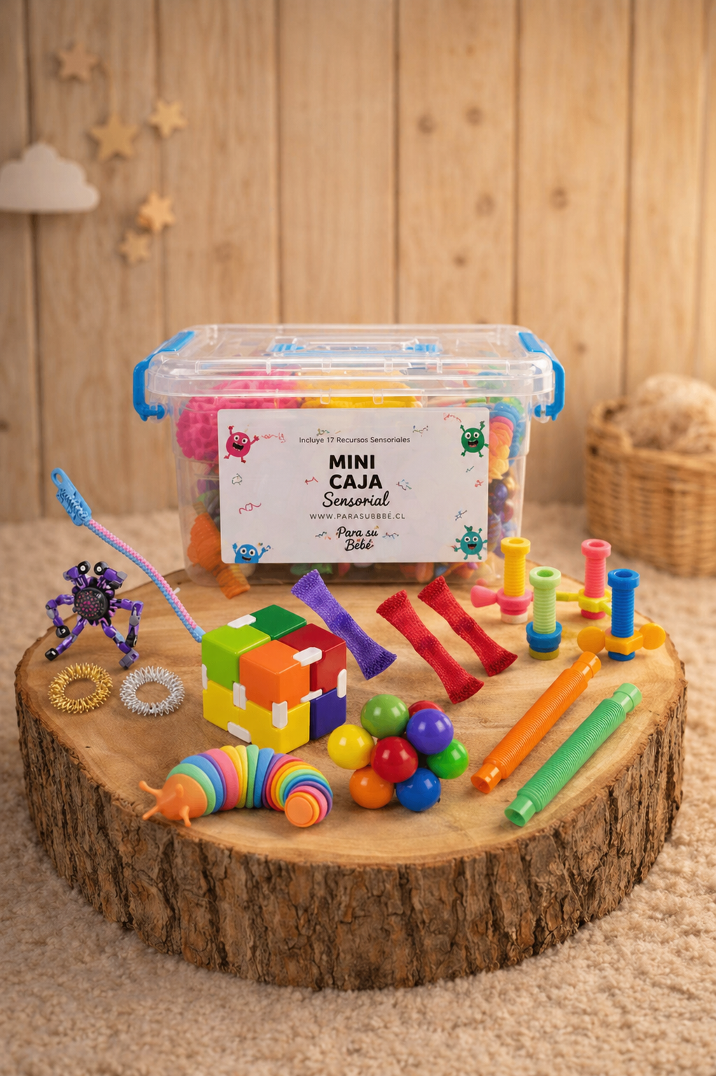 Caja Sensorial 17 Artículos