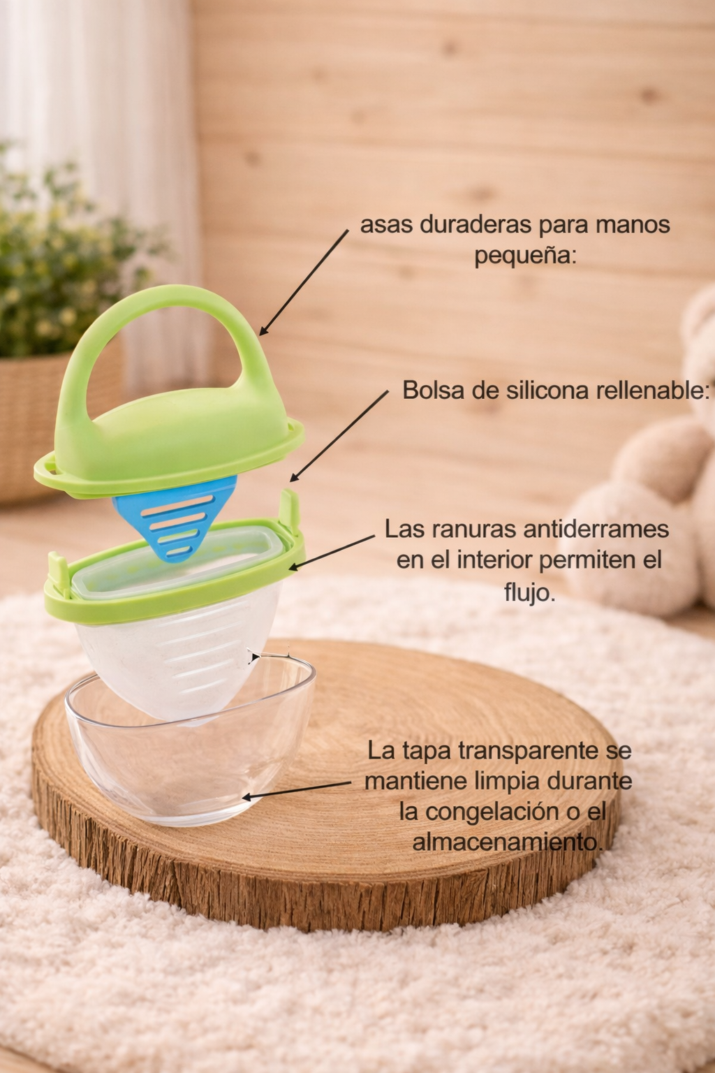 Chupete Molde para Helado de Leche Materna
