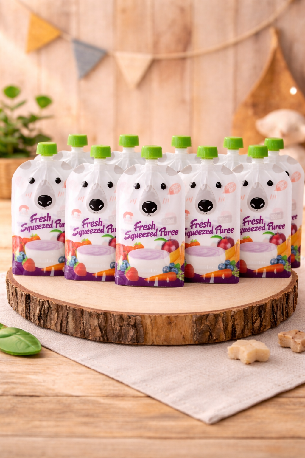 Bolsas de Alimentación Squiz Reutilizables 10 Uns