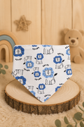 Bandana Estampada Leones Azules