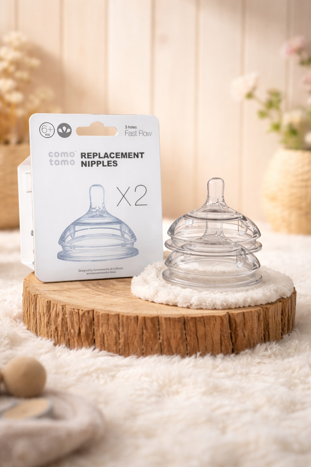 Tetina ComoTomo Flujo Rápido