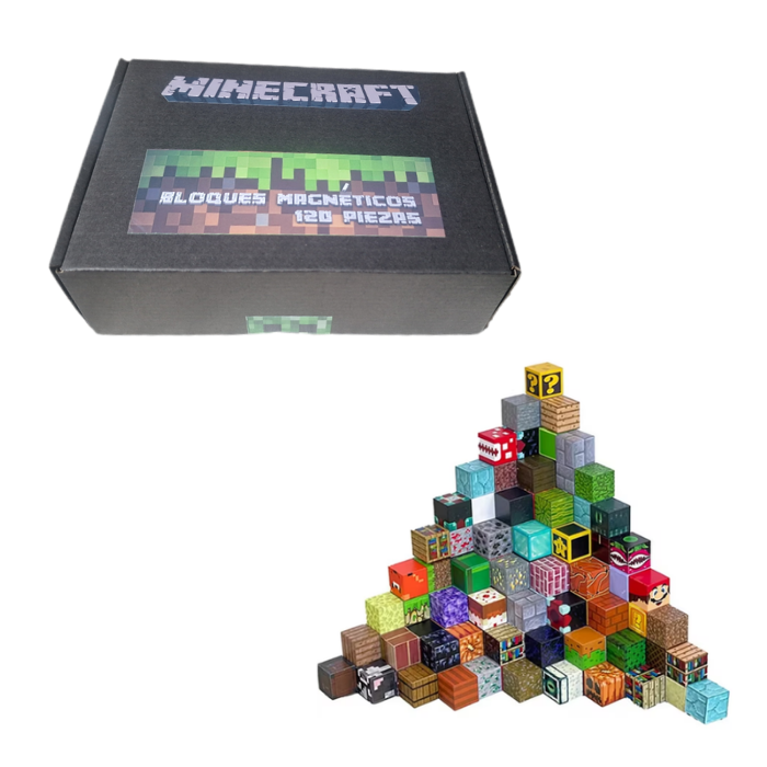 Set Cubos Magnéticos 120 Piezas