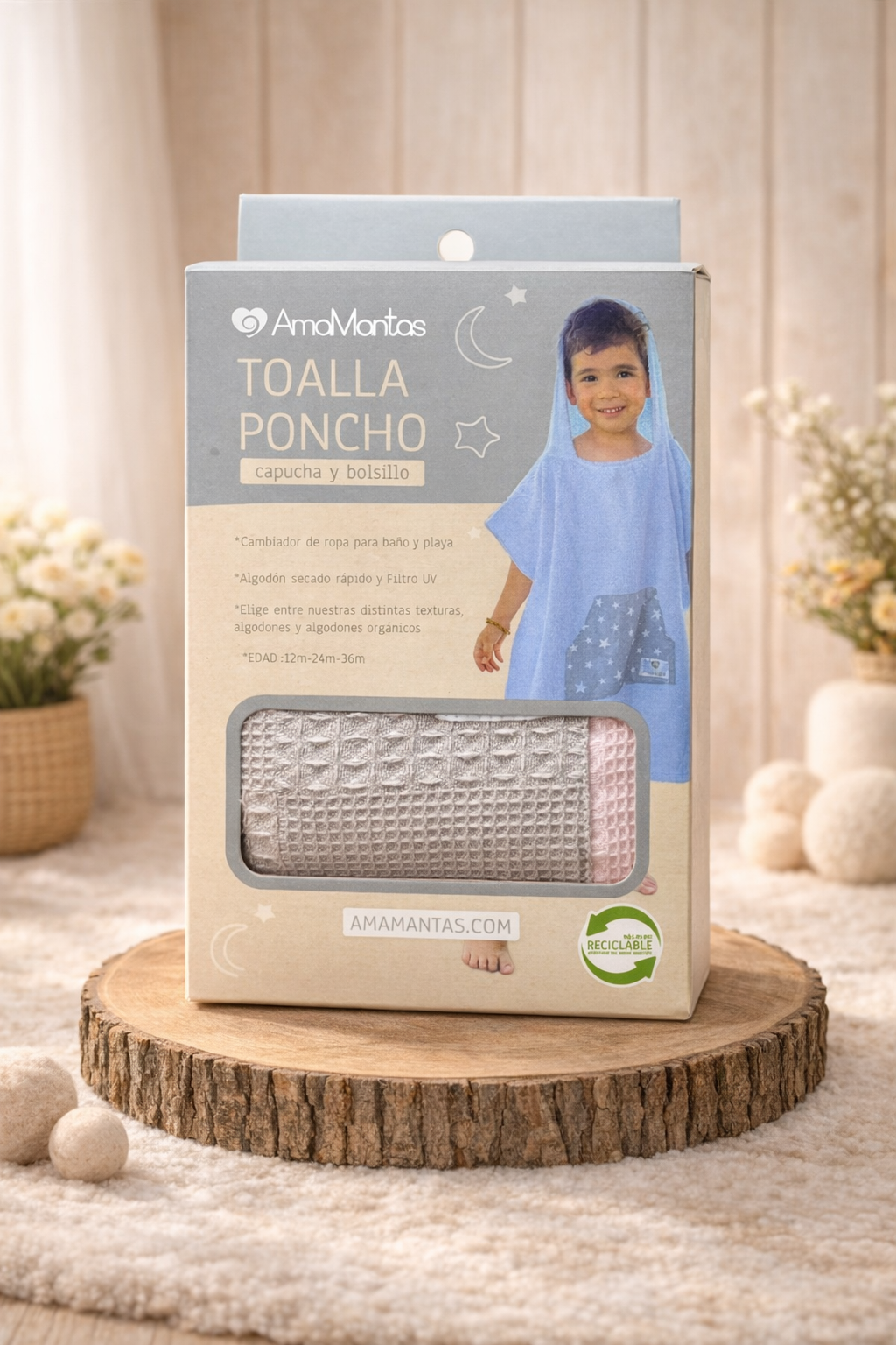 Toalla Poncho Amamantas 36 Meses