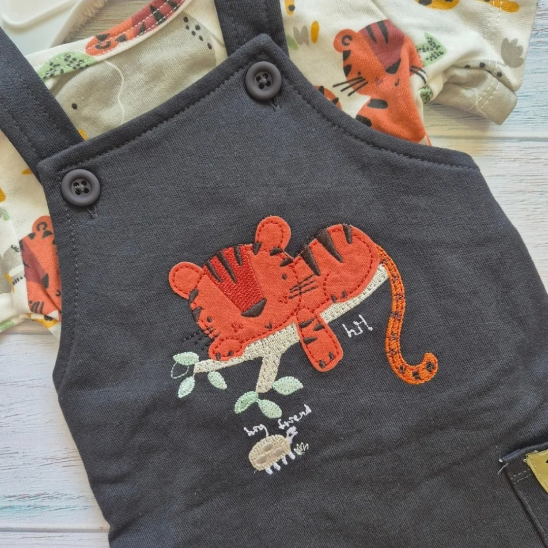 Conjunto Jardinera Tigre