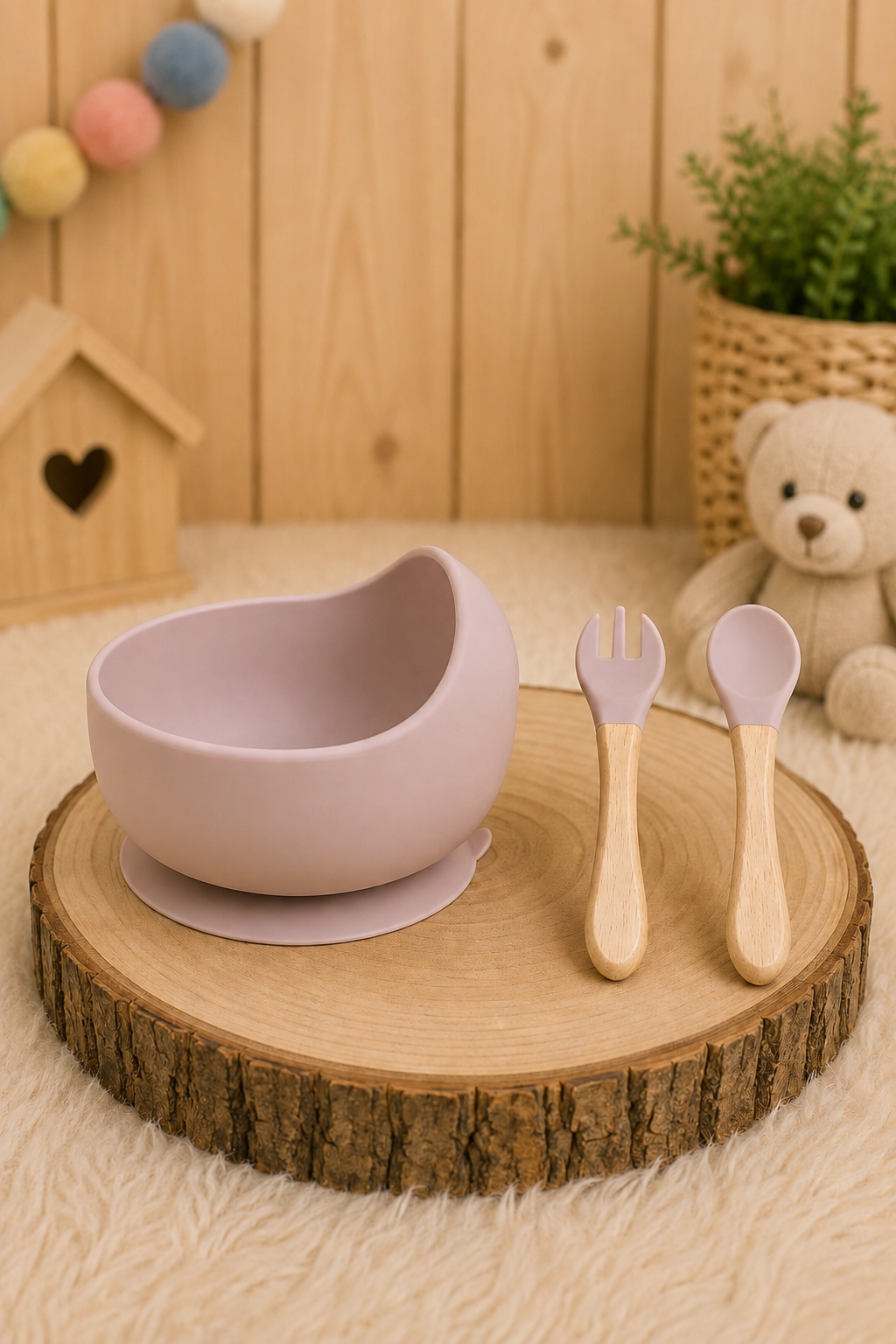 Bowl de Silicona con Servicio "Colección Aurora"