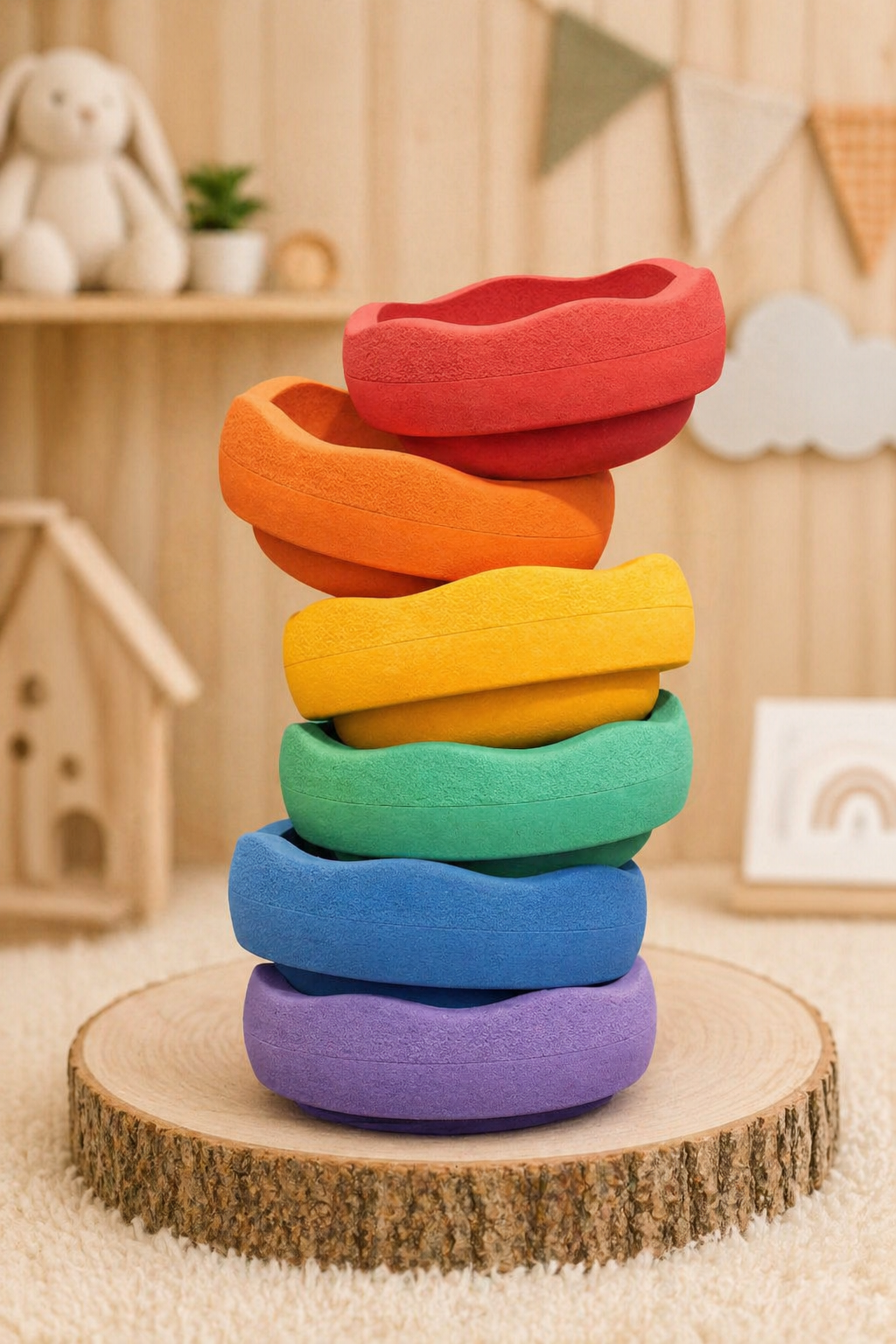 Piedras de Equilibrio Poly Up