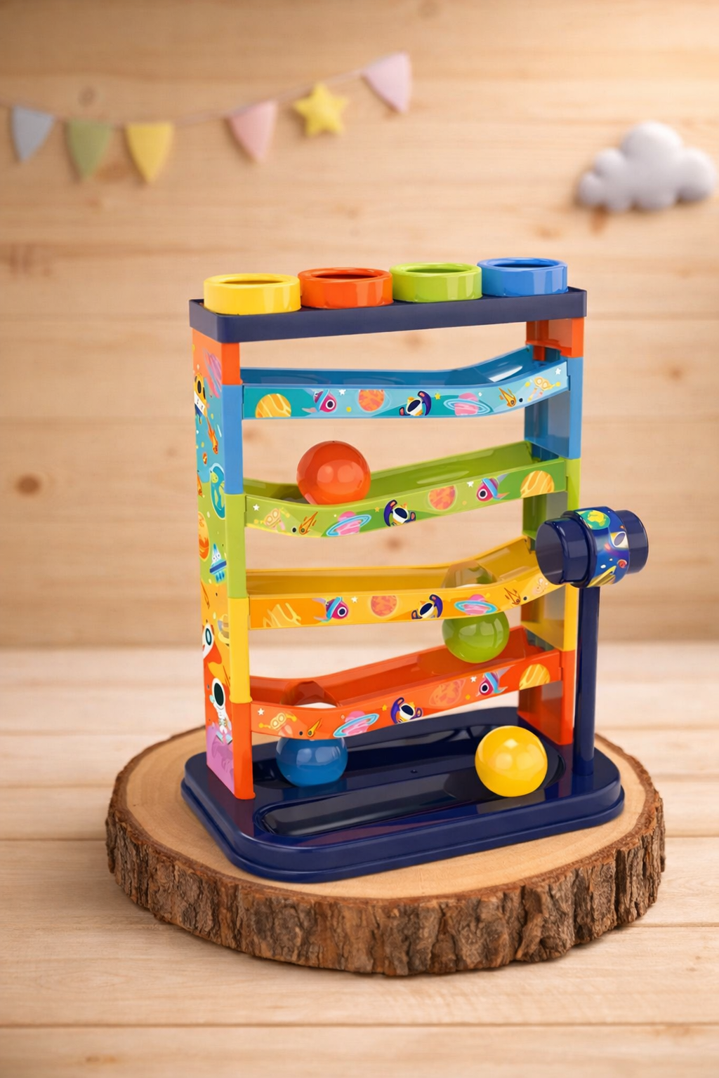 Rampa de Pelotas con Martillo