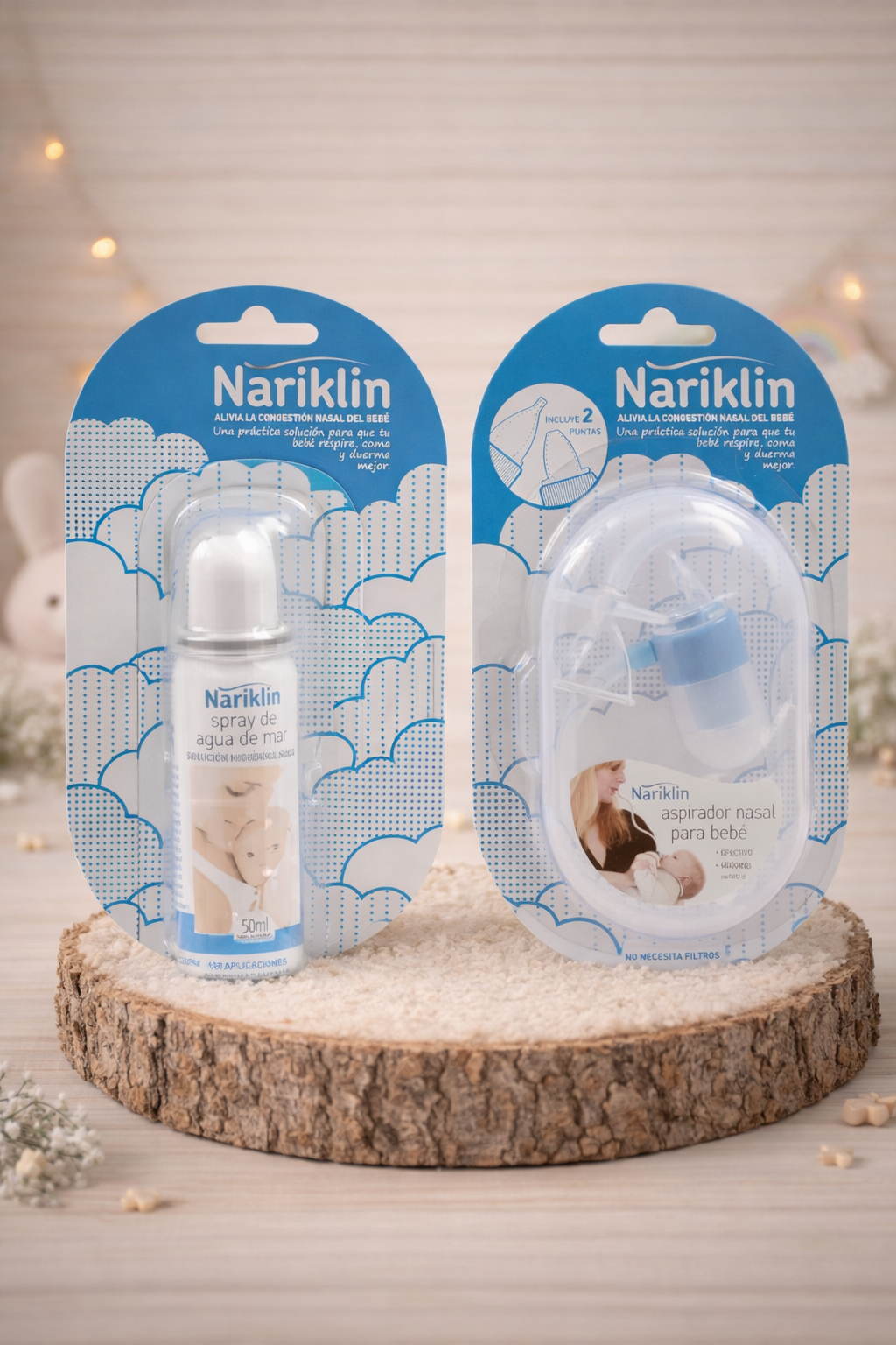 Pack Aspirador Nasal y Spray Nariklin