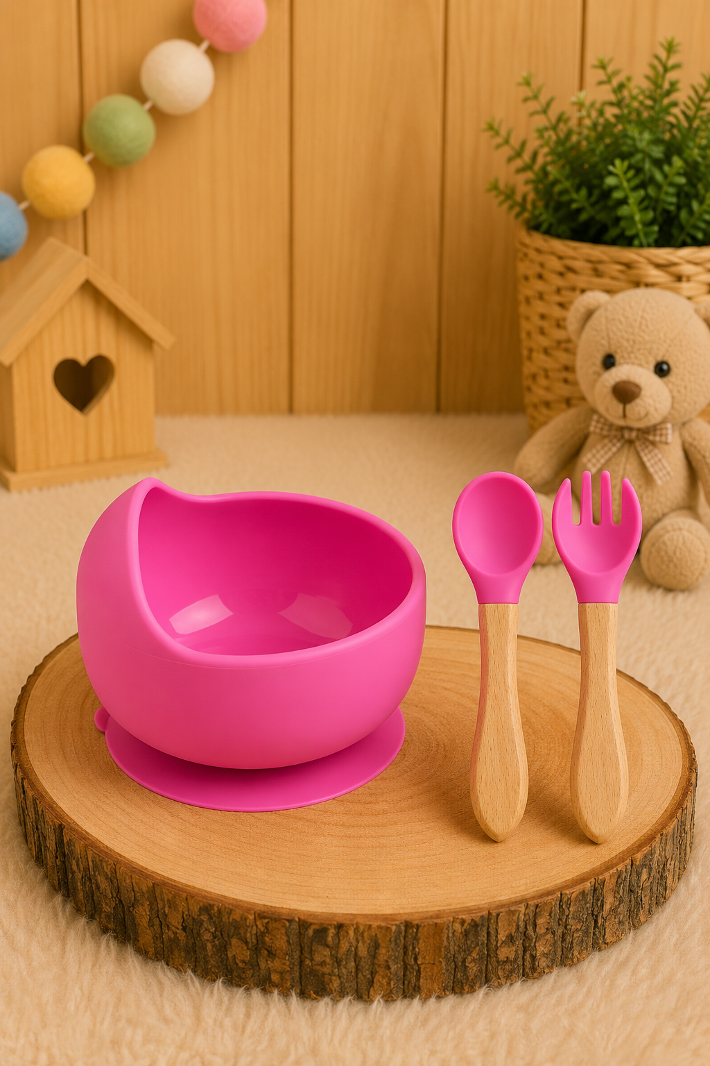 Bowl de Silicona con Servicio "Colección Aurora"