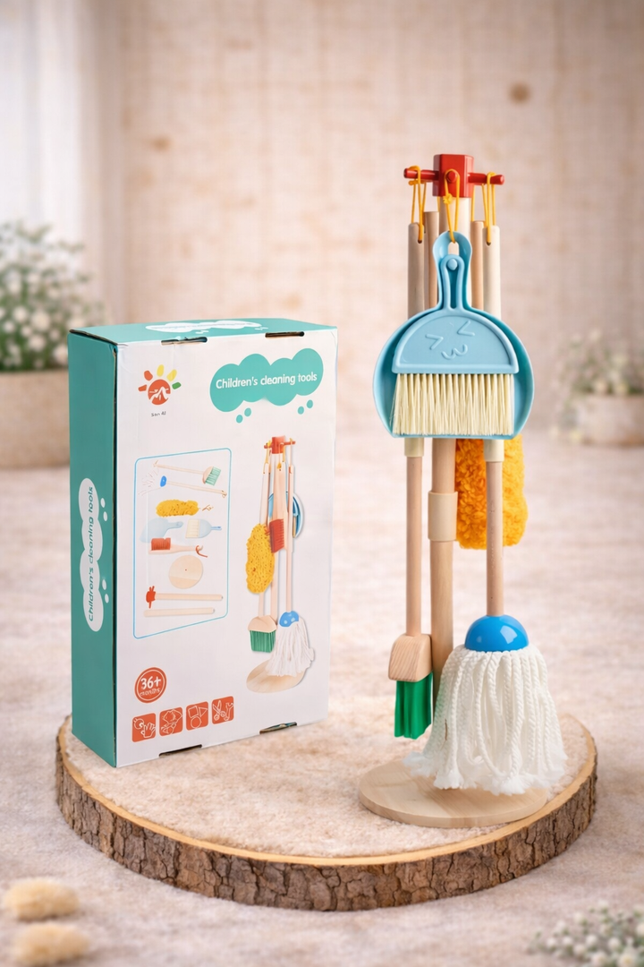 Set Aseo de Madera