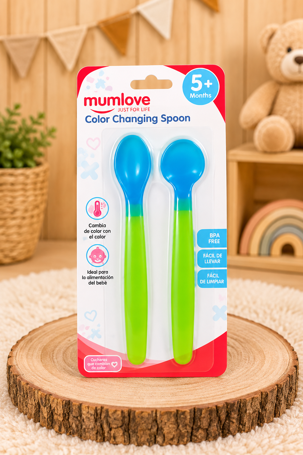 Pack de 2 Cucharas termosensibles