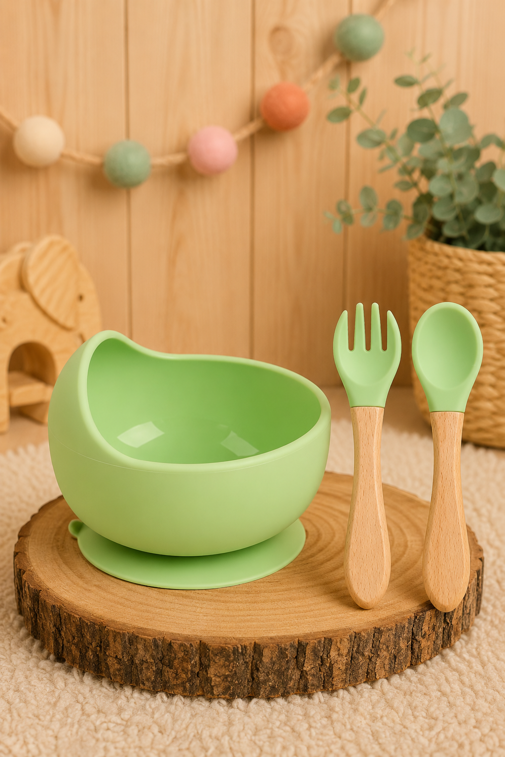 Bowl de Silicona con Servicio "Colección Boreal"