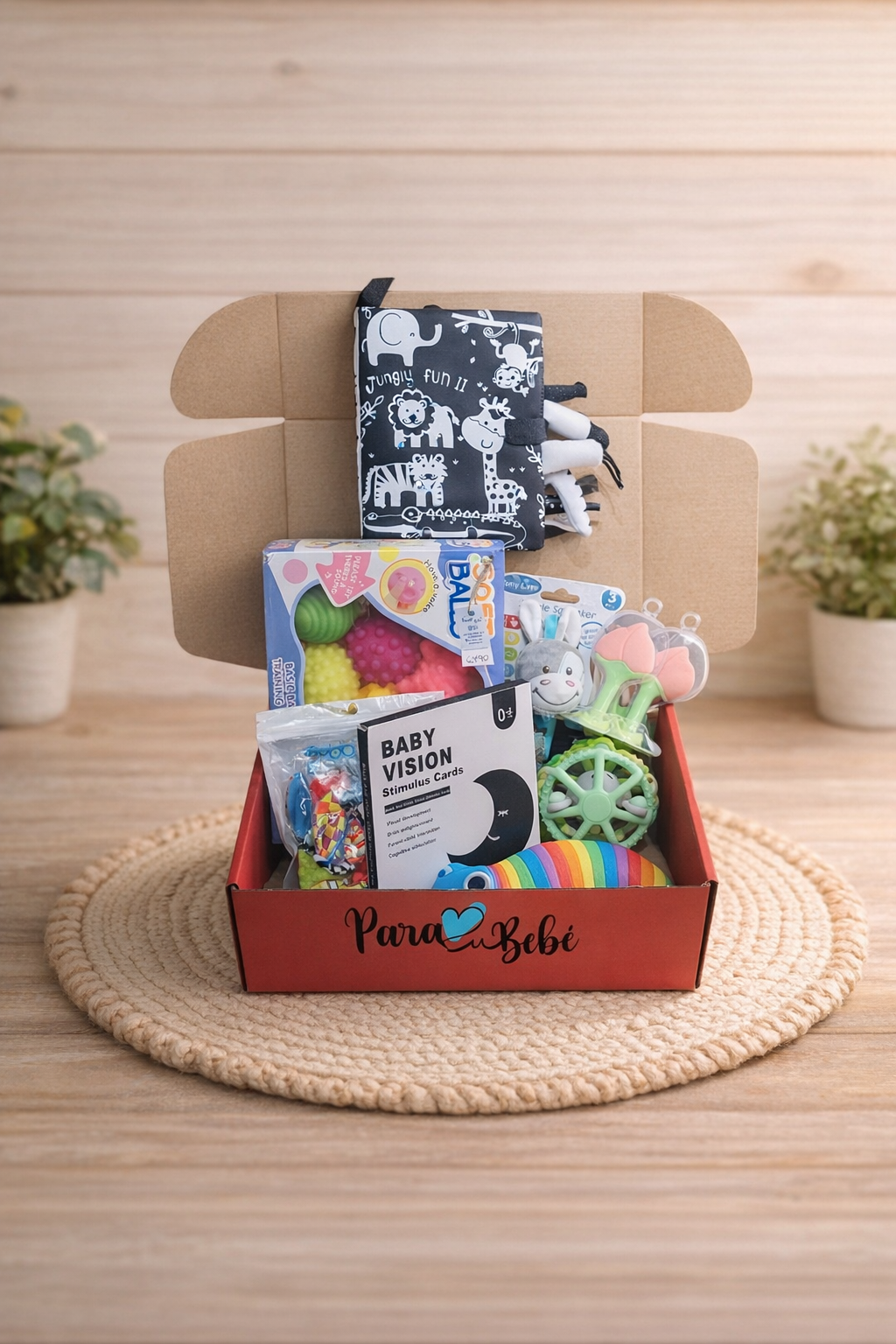 Box Estimulación Sensorial Etapa 0 a 3 Meses