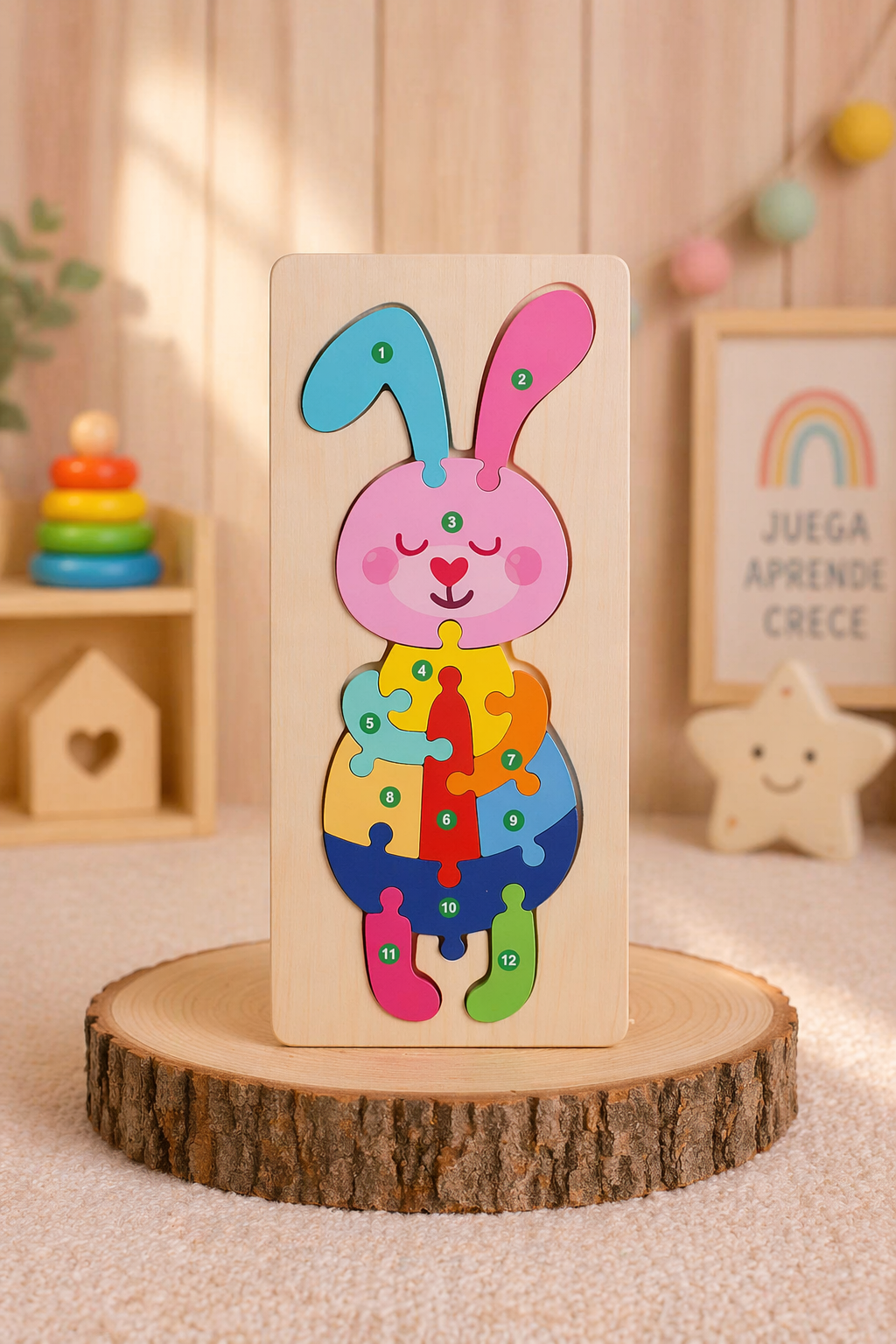 Rompecabezas de Madera "Colección Animales"