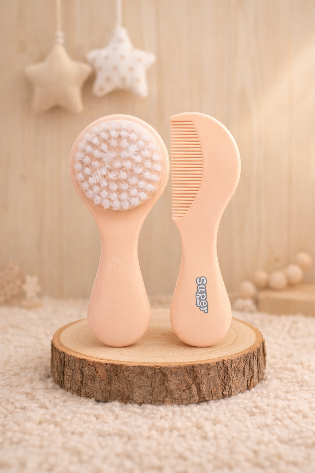 Cepillo y Peine Rosado