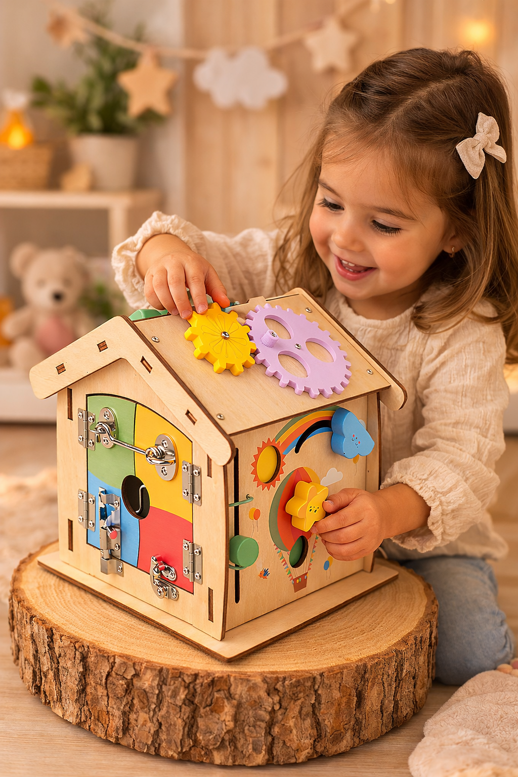 Cabaña Montessori de Madera