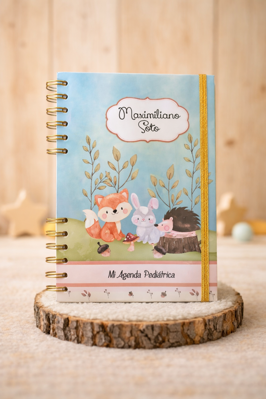 Agenda Pediátrica Personalizada "Colección Raíces"