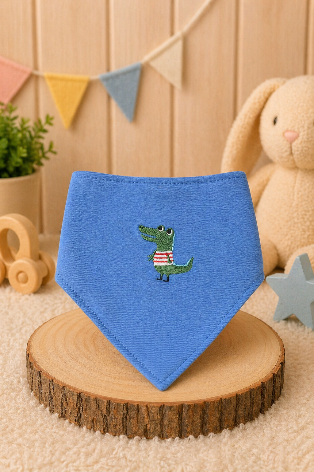 Bandana Bordada Cocodrilo