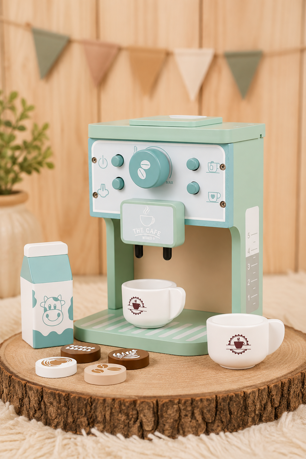 Cafetera de Madera