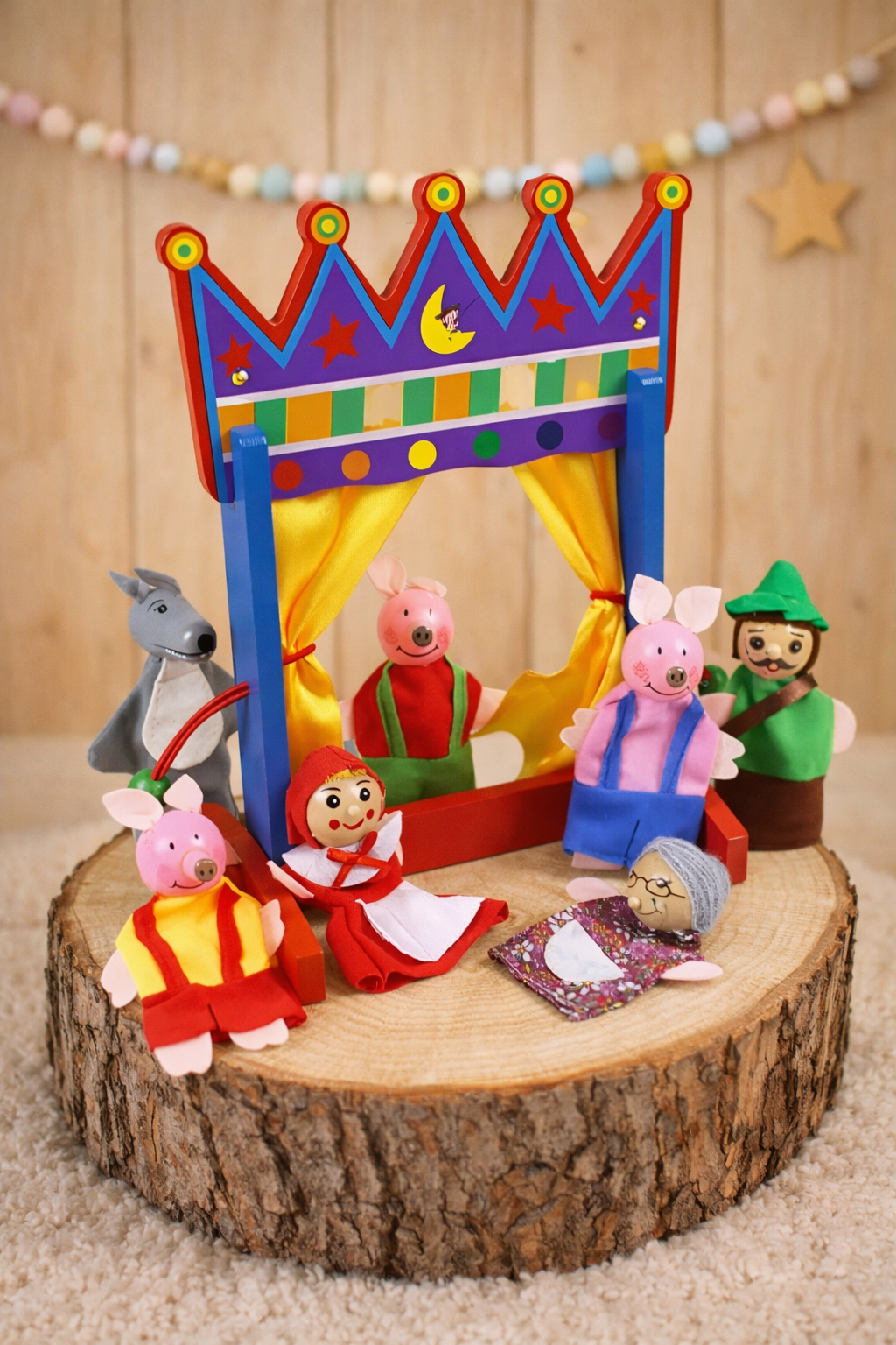 Teatro Con Títeres Dedos