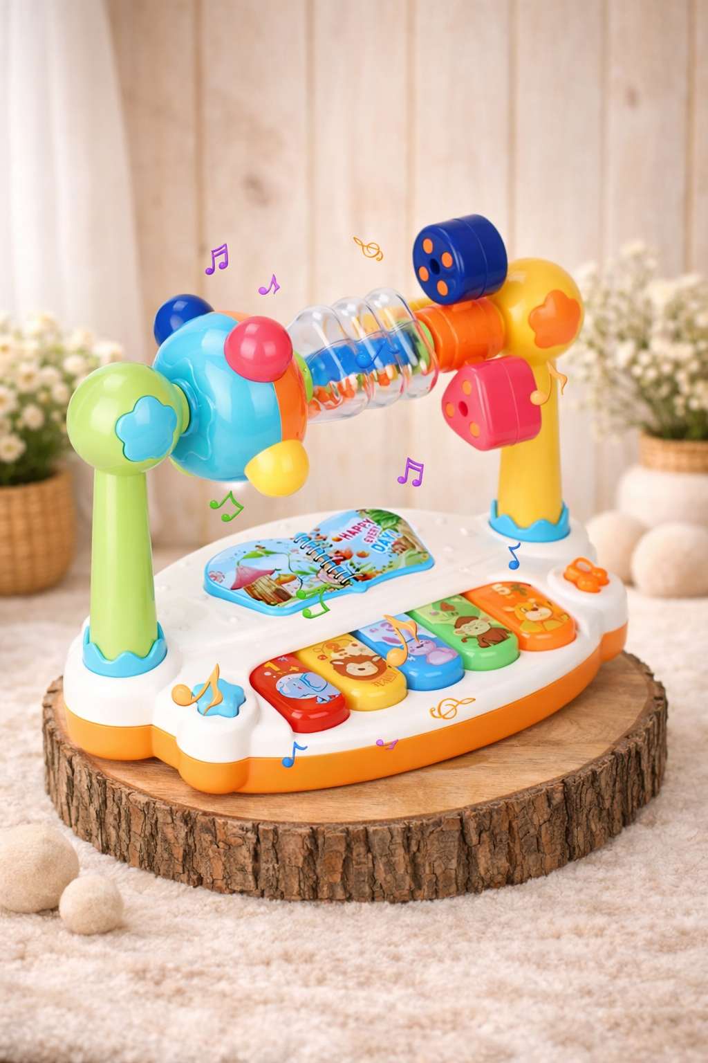 Piano Musical Giratorio