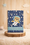Agenda Pediátrica Personalizada Osito Astronauta