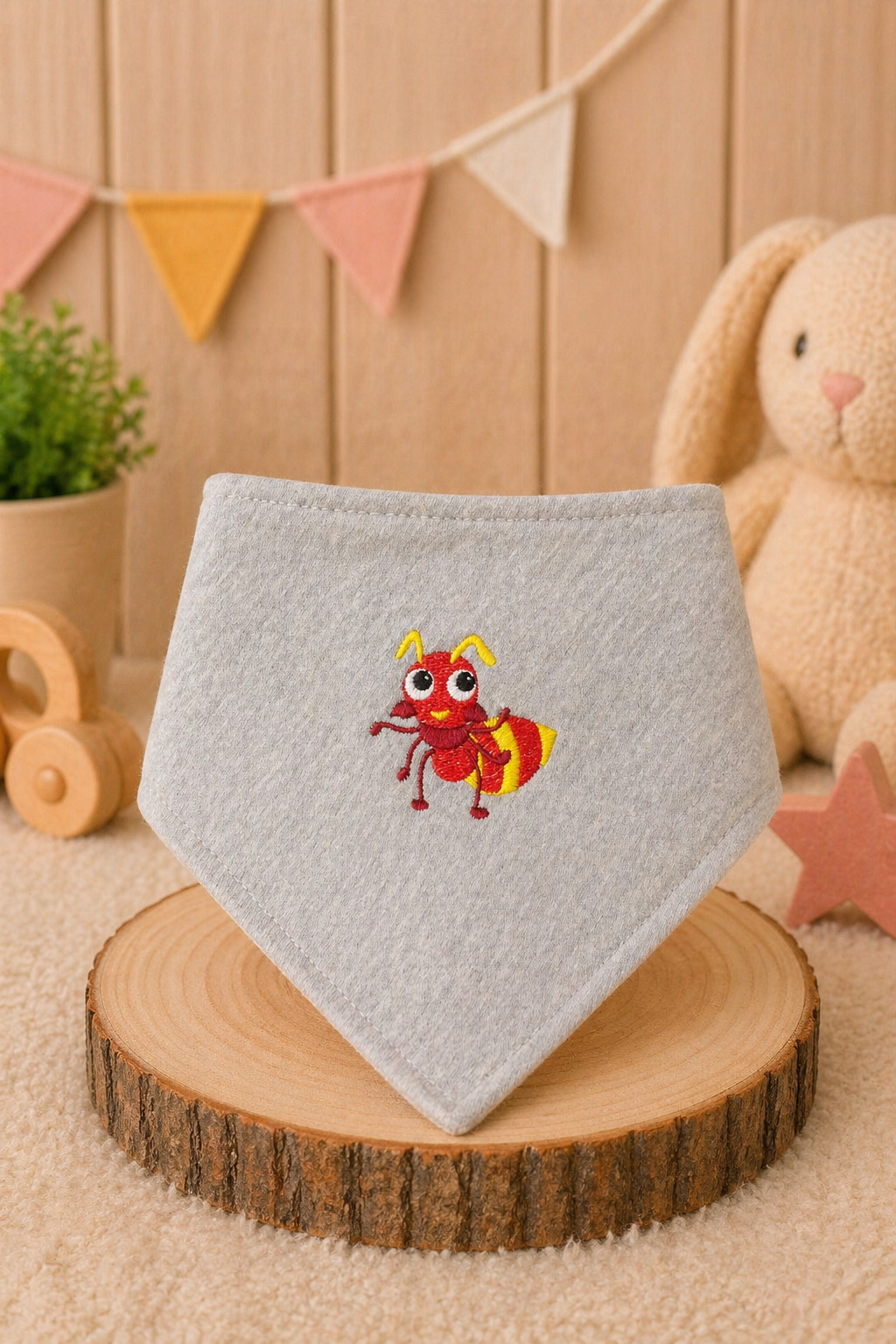 Bandana Bordada Abeja