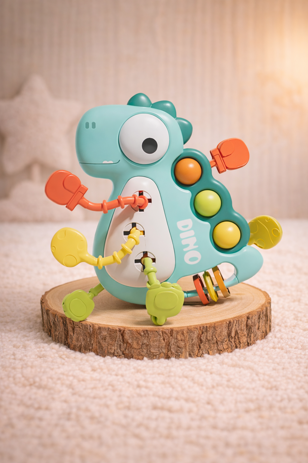 Mordedor Pop-It Dinosaurio