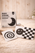Tarjetas de Estimulación Visual Alto Contraste 0 a 3 Meses