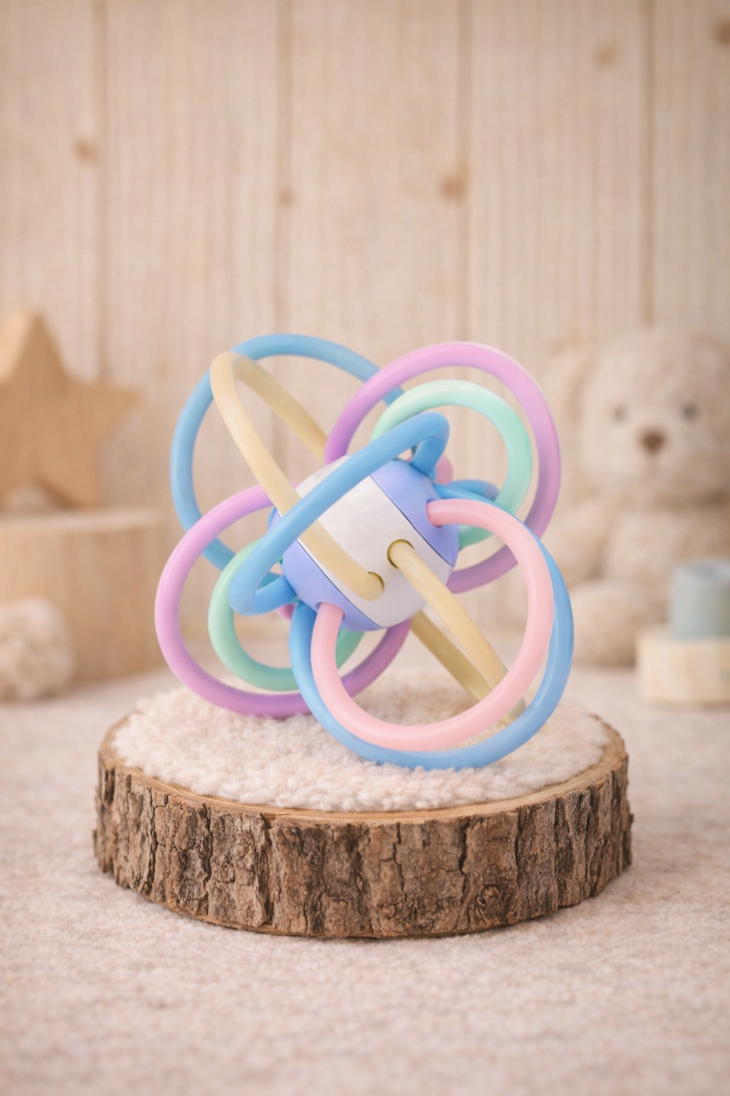 Laberinto Mordedor Sensorial Pastel