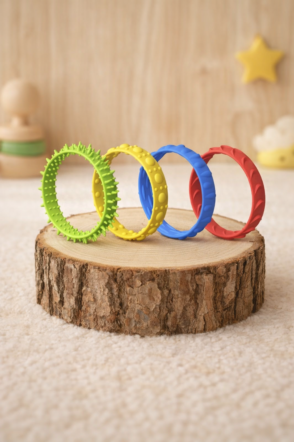 Pulseras Sensoriales con Texturas