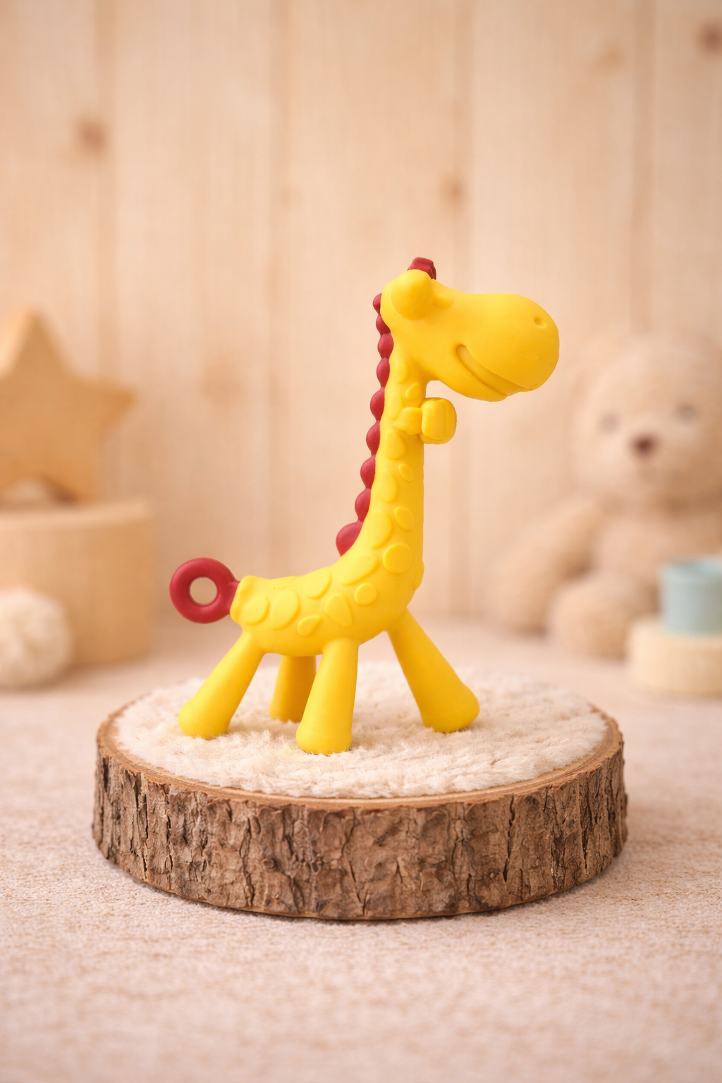 Mordedor de Silicona Jirafa
