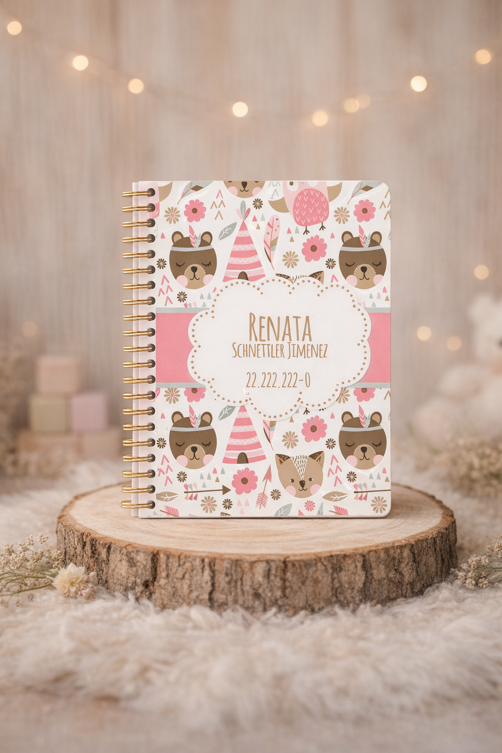 Agenda Pediátrica Personalizada "Colección Raíces"