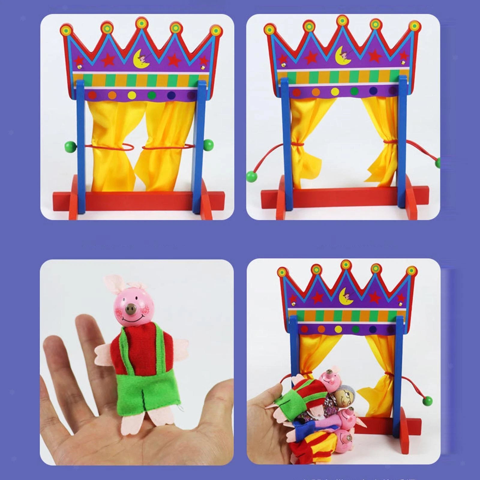 Teatro Con Títeres Dedos