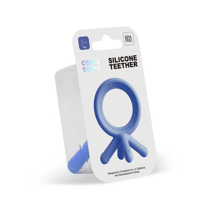 Mordedor de Silicona Comotomo Azul