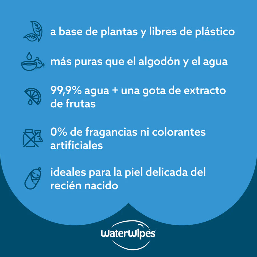 Toallitas Húmedas WaterWipes