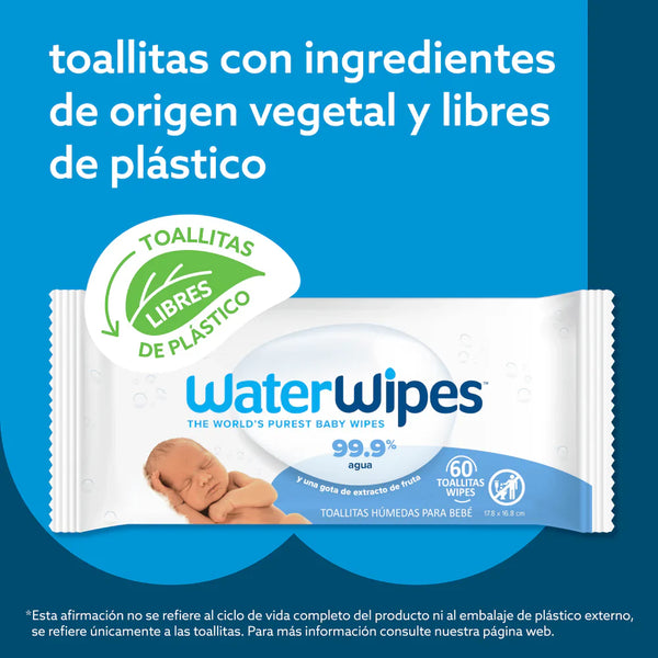 Toallitas WaterWipes Box 9 Uns 540 Toallitas: foto 4