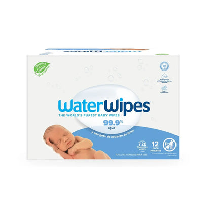 Toallitas WaterWipes Bio Mega Box 12 Uns