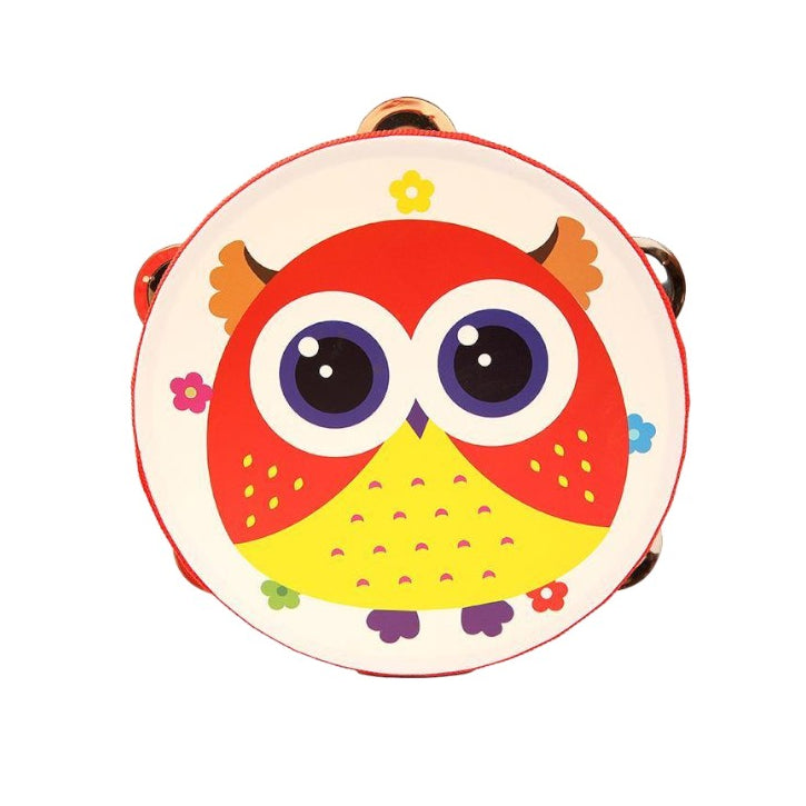 Pandero Búho Rojo