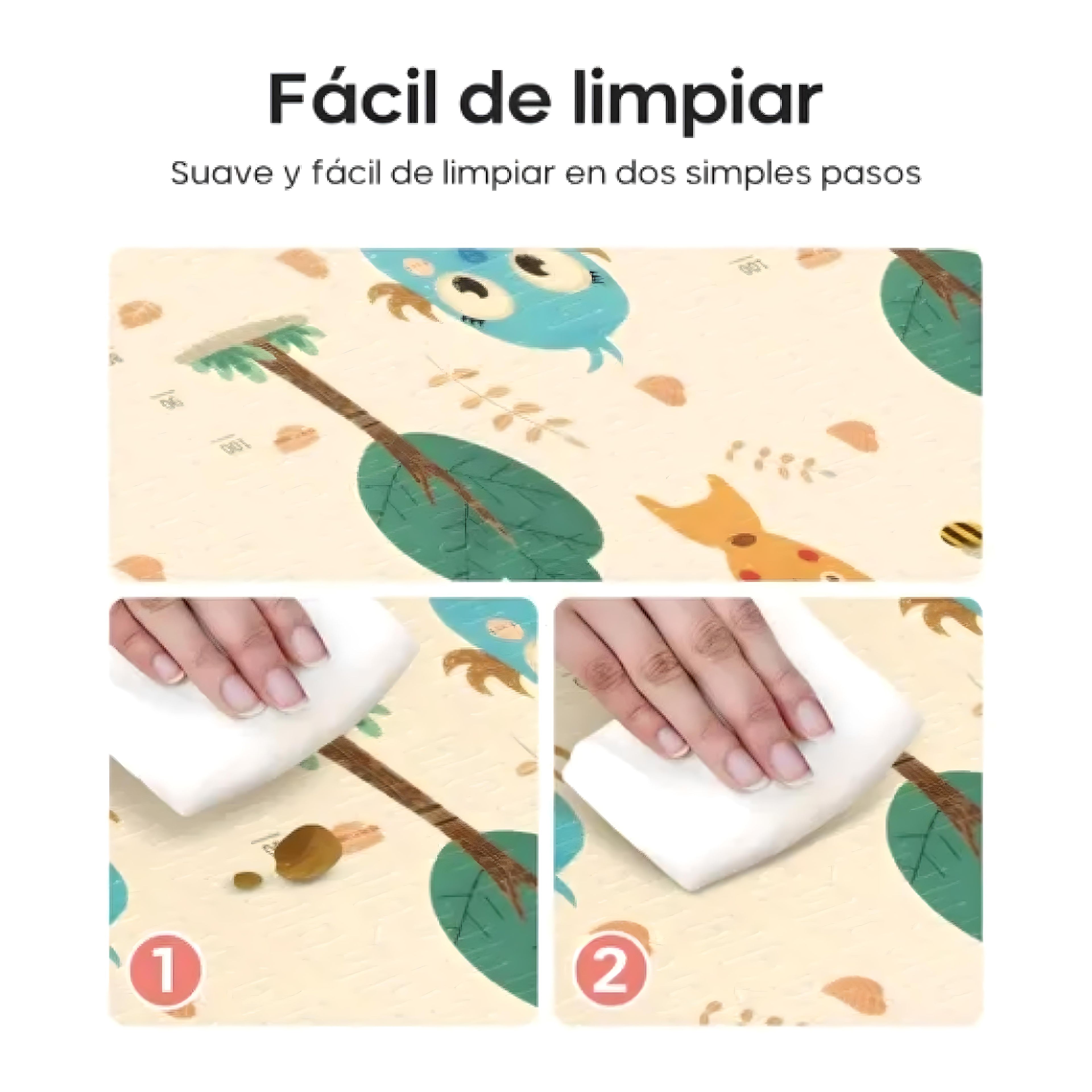 Alfombra Mat Play Texturizada 180x200 Tribu y Pista